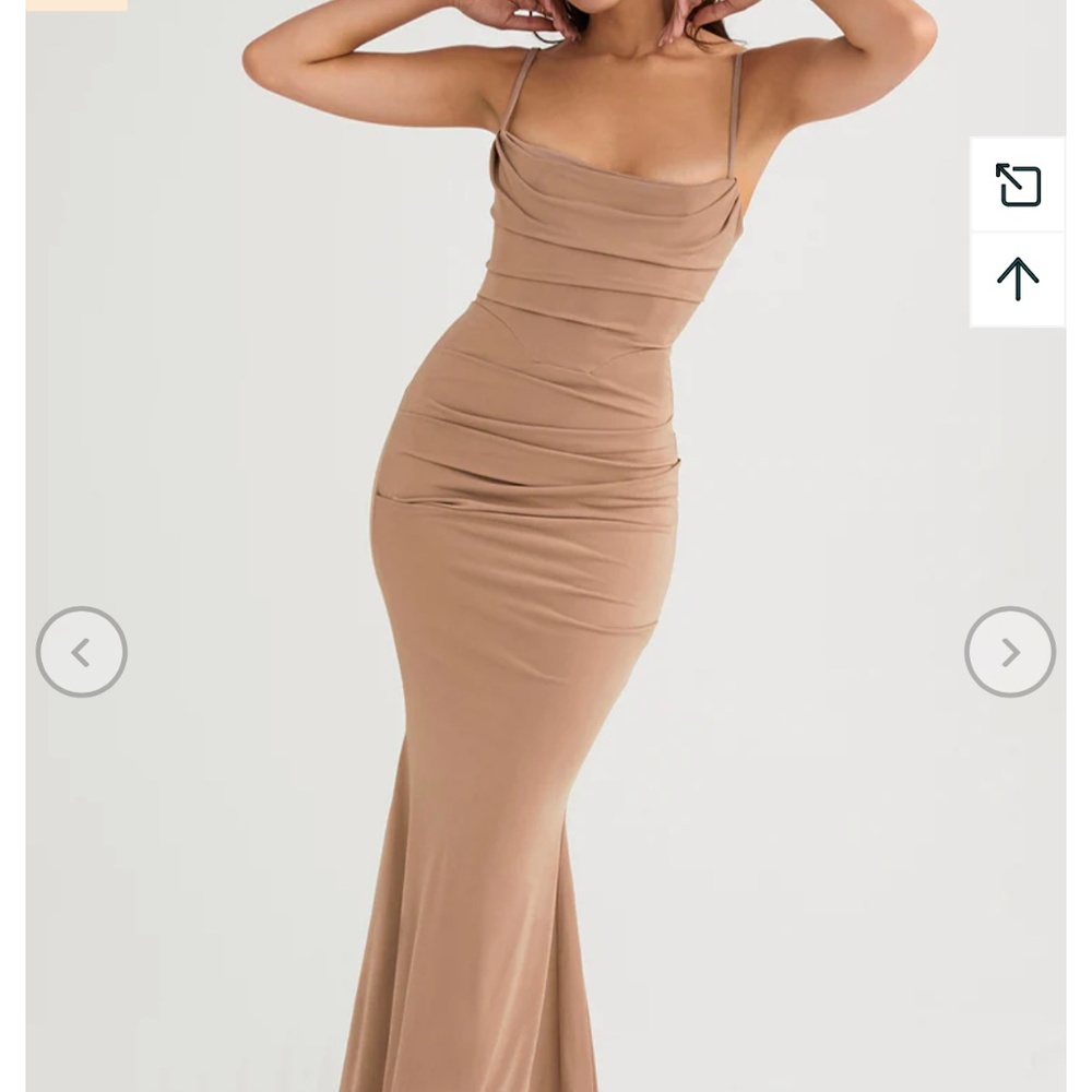 Nude Long Dress